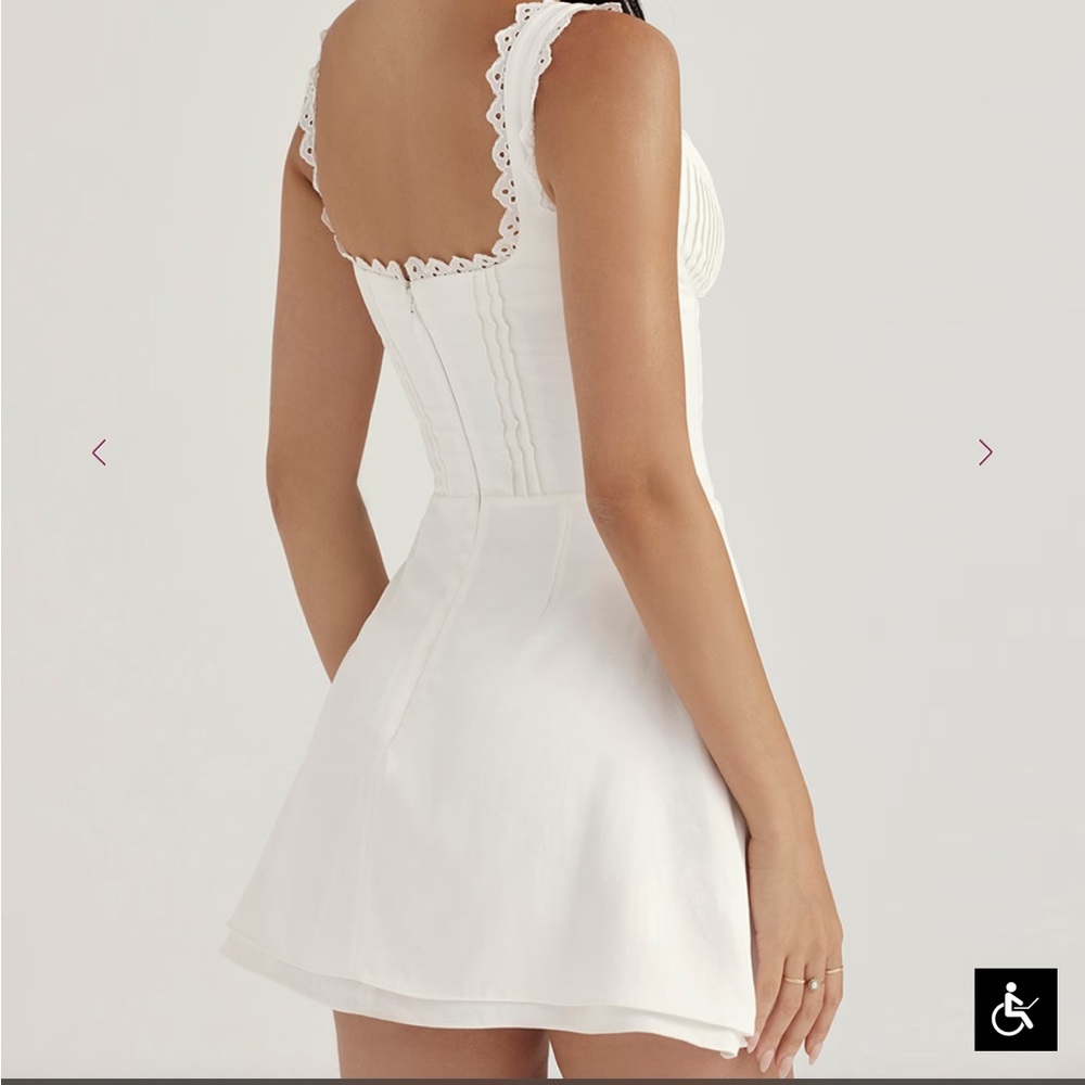 House of CB White Tilly Dress - Picture 7 of 9